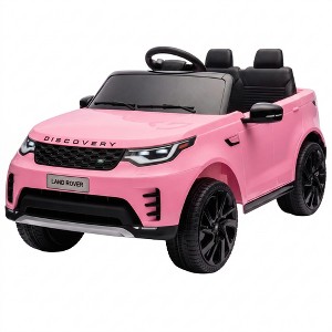 Qaba 12V Electric Car for Kids, Licensed Land Rover Ride on Car