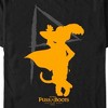 Men's Puss in Boots: The Last Wish Yellow Silhouette T-Shirt - 2 of 4