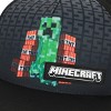 Minecraft Creeper & TNT Youth Black Snapback Hat - 2 of 4