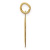 Black Bow Jewelry 14k Yellow Gold Special Sister Disc Charm or Pendant, 15mm - 2 of 4