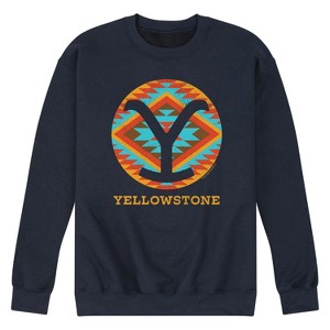 Men's - Yellowstone - Official Yellowstone Merchandise Graphic Fleece Sweatshirt - 1 of 4