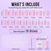 BTArtboxnails Lotus Glazed Square Nails - Press On Nails - 4 of 4