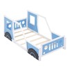RISOKEYS Car Bed for Kids - Fun Car-Shaped Design with Headboard & Footboard,for Children’s Bedroom,Playroom & Guest Room,Ideal for Toddlers Teens - 2 of 4