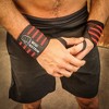 WOD Nation Professional Wrist Wraps & Straps for Gym & Weightlifting (12 inch), Gym Wrist Straps Support for Women & Men, Black/Red - 4 of 4
