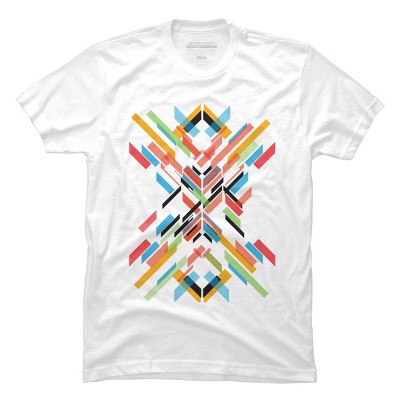 Men's Design By Humans Fractal Pattern By DBHOriginals T-Shirt