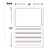 SCRIBBLEDO Story Lined 9”x12” Dry Erase Writing & Drawing Board - 2 of 4