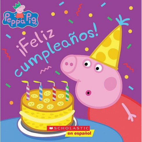 Cartel Feliz Cumpleaños - Felicidades - Peppa Pig
