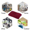 Unique Bargains Hiking Travel Ultralight Flocked Inflatable Camping Pillows 4 Pcs 17" x 11" - 4 of 4