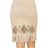 Women's Lonni Laser Cut Fringe Skirt - VOCAL APPAREL - 2 of 3