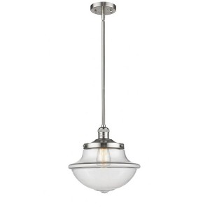 Oxford - 1 Light Stem Hung Mini Pendant In Traditional Style-11.5 Inches Tall and 11.75 Inches Wide - 1 of 1