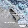 Washable Vintage Oriental Floral Rug, Non-Slip, Soft Non-Shedding, Low Pile for Living Room, Nursery - 4 of 4