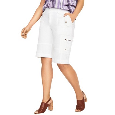 Roaman's Women's Plus Size Cargo Shorts