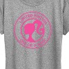 Women's - Barbie - Limited Edition One Of A Kind Short Sleeve Graphic T-Shirt - 2 of 4