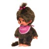 Monchhichi Standard Girl with Pink Bib - 2 of 4