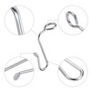 Unique Bargains Metal Waterproof Rust-Proof Space Saver Clothes Hanger Connector Hooks 30 Pcs - 3 of 4