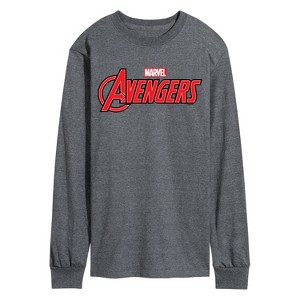 Men's - Marvel - Avengers Logo Long Sleeve Graphic T-Shirt - 1 of 4
