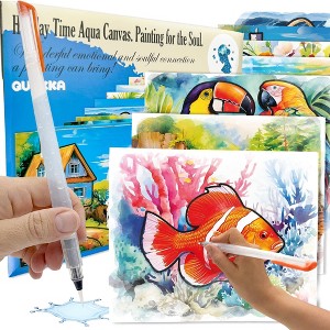 QUOKKA 10PACK Water Painting Dementia Activities for Seniors - Alzheimers Products for Elderly - 1 of 4