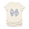 Simply Sage Market Two Lobsters Blue Short Sleeve Tee - 2 of 4