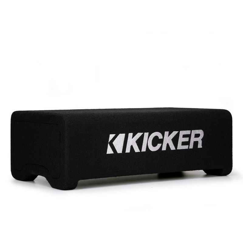 Kicker 48CDF104 Comp 10" Down-Firing Loaded Subwoofer Enclosure, 2 of 9