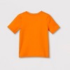 Toddler Boys' Orange Print Short Sleeve Rash Guard - Cat & Jack™ Orange - image 2 of 3