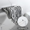 Toilet Paper Holder Chrome, Bathroom Toilet Roll Holder, Stainless Steel Square Tissue Holder Rack Wall Mounted for Kitchen Washroom - 4 of 4