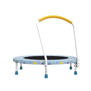 APRILSOUL 36inch Mini Trampoline for Kids Ages 1-6 Indoor Outdoor Trampoline with Handle Fun for Kids - 1 of 4