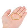 Unique Bargains Zinc Alloy Craft DIY Accessories Hardware Bag Belt O-Ring Buckles 10 Pcs - 3 of 3