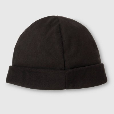 Isotoner Men's Headwear Fleece Hat - Black : Target