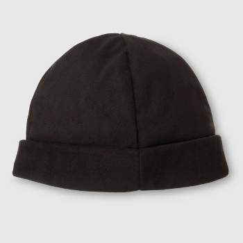 Isotoner Men's Headwear Fleece Hat - Black