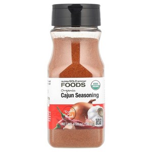 California Gold Nutrition Foods, Organic Cajun Seasoning, 4.59 oz (130 g) - 1 of 4