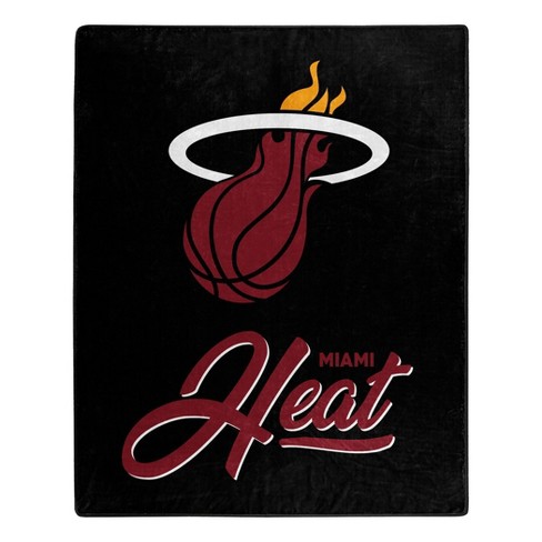 Miami Heat 50'' x 60'' Plush Raschel Throw Blanket