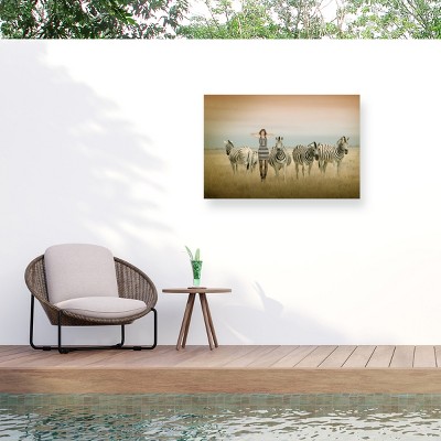 Trademark Fine Art - Christine Von Diepenbroek Africa I Matted Framed Art