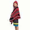 22"x51" NBA Chicago Bulls Liner Youth Hooded Beach Towel - 2 of 3
