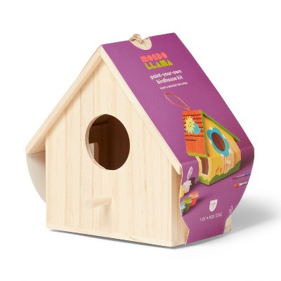 Wood Birdhouse Painting Craft Kit - Mondo Llama™