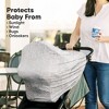 KeaBabies Car Seat Cover for Babies, Multi-Use Nursing Cover, Infant Carseat Cover, Breastfeeding Cover, Stroller Cover - 4 of 4