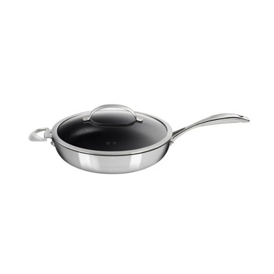 T-fal Ultimate Hard Anodized 10.25qt Covered Deep Saute - Dark Gray : Target