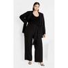 Women's Plus Size Yasmine Pant - black | CITY CHIC - image 4 of 4