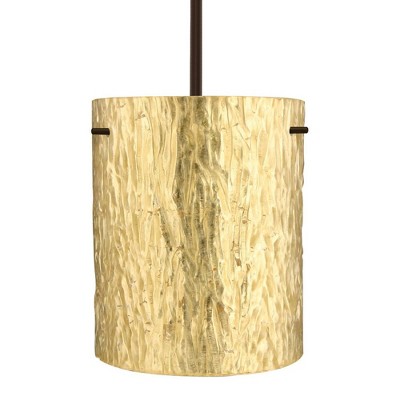 Besa Lighting Tamburo 8 1 - Light Pendant in  Bronze