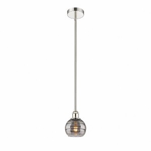 Rochester - 1 Light Stem Hung Mini Pendant In Industrial Style-7.38 Inches Tall and 5.88 Inches Wide - 1 of 1