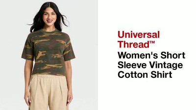 Women's Vintage Cotton Shirt - Universal Thread™