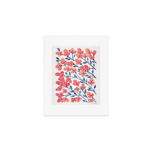 Cat Coquillette Pink Cherry Blossoms Wall Art Print Pink - society6 - 1 of 4