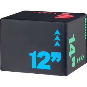 Matladin Heavy Foam Plyometric Jump Box, 3 in 1 Soft Plyo Jumping Trainers Box for Box-Squat,Jumping, Plyometric Training, Workout Exercise - 1 of 4