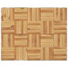 vidaXL Decking Tiles 20 pcs 11.8"x11.8" Solid Wood Teak Vertical Pattern - 4 of 4