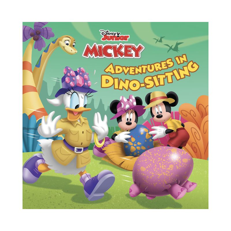 Mickey Mouse Funhouse: Adventures in Dino-Sitting - by  Disney Books (Paperback), 1 of 2