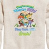 Boys' - Rugrats - Reptar Bar Graphic Long Sleeve Fleece Sweatshirt - 2 of 4