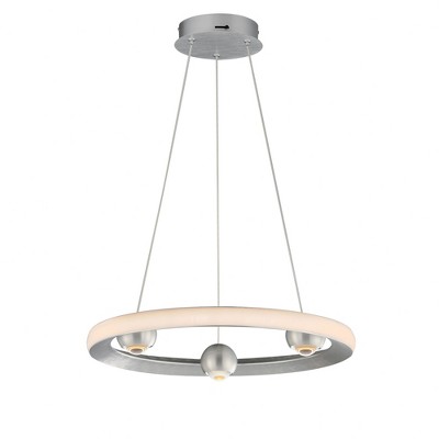 ET2 Lighting Nodes 1 - Light Pendant in  Brushed Aluminum