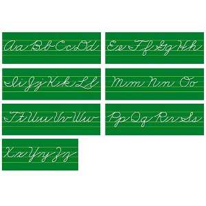 North Star Teacher Resources Traditional Cursive Alphabet Lines Bulletin Board Set - 1 of 2