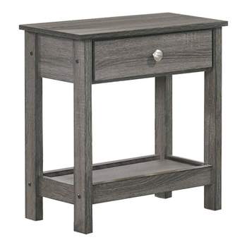 Clonard Wooden End Table Gray - HOMES: Inside + Out