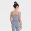 Girls' Square Neck Tank Top - art class™ - 2 of 3