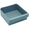 Quantum Storage Systems Super Tuff Euro Drawer, 11-7/8"L X 11-1/8"W X 4-5/8"H, High Impact Polysteryne, Gray, Made In USA - 2 of 2